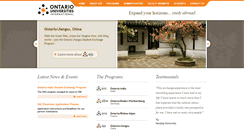 Desktop Screenshot of ouinternational.ca